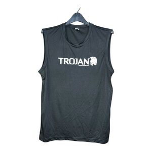 Black Trojan Tank Top Men’s Medium